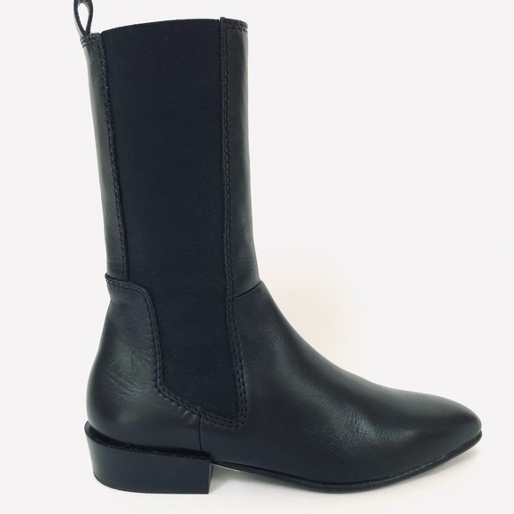 3.1 Phillip Lim Lthr Dree Mid - Calf Stretch Boots - Picture 7 of 7